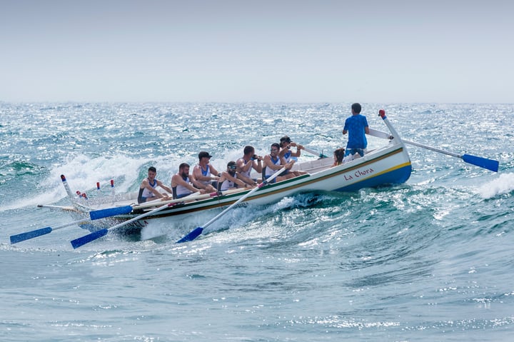 rowing boat